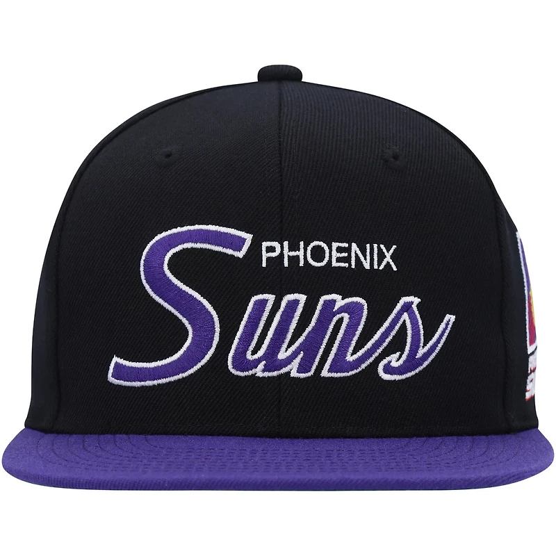 Mitchell  Ness Phoenix Suns Hardwood Classics MVP Team Script 20 Snapback Hat