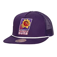 Mitchell  Ness Phoenix Suns Roper Meshback Trucker Snapback Hat