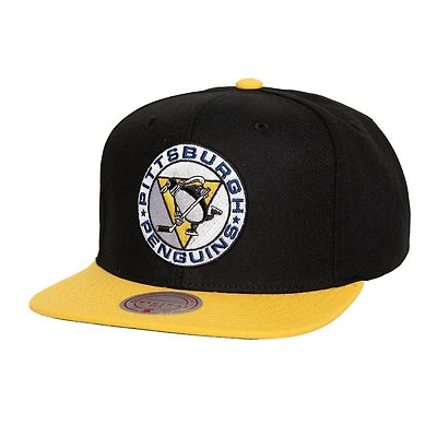 Mitchell Ness Pittsburgh Penguins Core Team Ground 20 Snapback Hat
