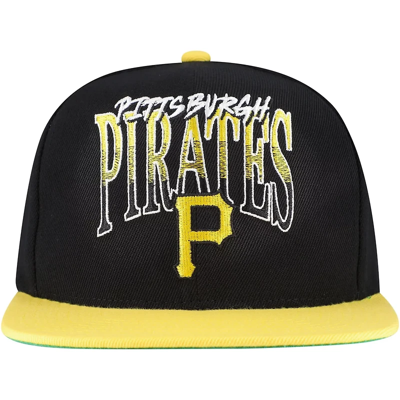 Mitchell  Ness Pittsburgh Pirates Rise Up Snapback Hat