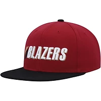 Mitchell  Ness Portland Trail Blazers Hardwood Classics Free Bird Snapback Hat