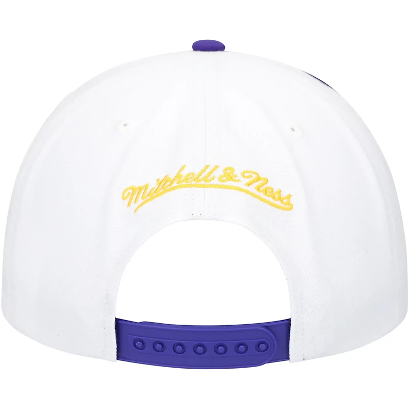 Mitchell Ness Purple Los Angeles Lakers Waverunner Snapback Hat
