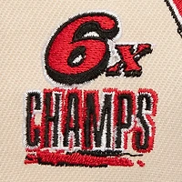 Mitchell  Ness Red Chicago Bulls 6x NBA Champions Soul Legacy Defined Snapback Hat