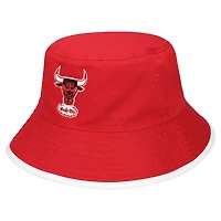 Mitchell  Ness Red Chicago Bulls Flip It Reversible Bucket Hat
