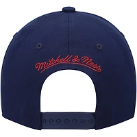 Mitchell  Ness Red Denver Nuggets MVP Team Two-Tone 20 Stretch-Snapback Hat