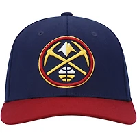 Mitchell  Ness Red Denver Nuggets MVP Team Two-Tone 20 Stretch-Snapback Hat