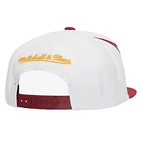 Mitchell  Ness Red Miami Heat Waverunner Snapback Hat