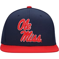 Mitchell  Ness /Red Ole Miss Rebels 2-Tone 20 Snapback Hat