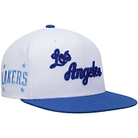 Mitchell  Ness Royal Los Angeles Lakers Hardwood Classics Snapback Hat