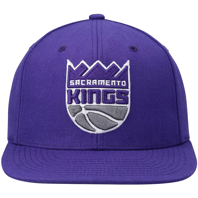 Mitchell Ness Sacramento Kings Ground 20 Snapback Hat