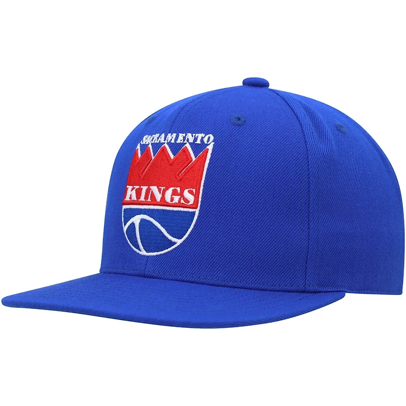 Mitchell Ness Sacramento Kings Hardwood Classics MVP Team Ground 20 Fitted Hat