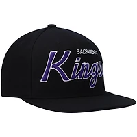 Mitchell  Ness Sacramento Kings Hardwood Classics Script 20 Snapback Hat