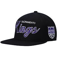 Mitchell  Ness Sacramento Kings Hardwood Classics Script 20 Snapback Hat