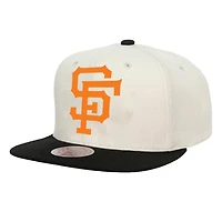 Mitchell  Ness San Francisco Giants Cooperstown Collection Basic Flip Snapback Hat