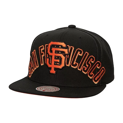 Mitchell  Ness San Francisco Giants Full Frontal Snapback Hat