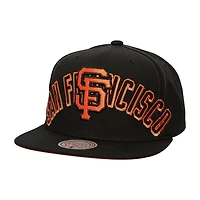 Mitchell  Ness San Francisco Giants Full Frontal Snapback Hat