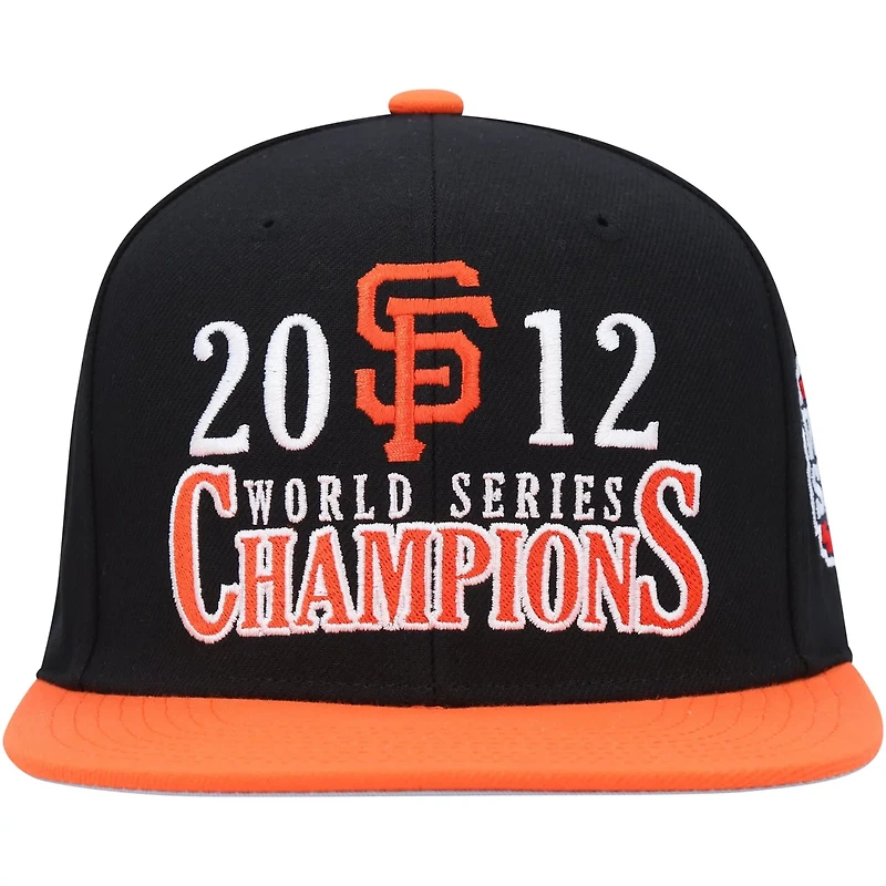 Mitchell  Ness San Francisco Giants World Series Champs Snapback Hat