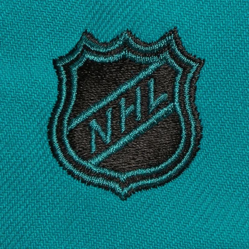 Mitchell Ness San Jose Sharks Soul Triple Up Snapback Hat