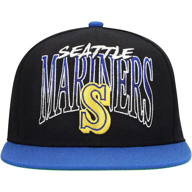 Mitchell Ness Seattle Mariners Rise Up Snapback Hat