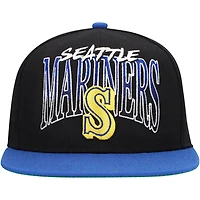 Mitchell  Ness Seattle Mariners Rise Up Snapback Hat