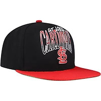 Mitchell  Ness St Louis Cardinals Rise Up Snapback Hat
