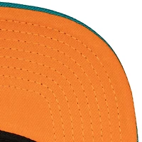 Mitchell  Ness Teal Boston Red Sox Citrus Cooler Snapback Hat