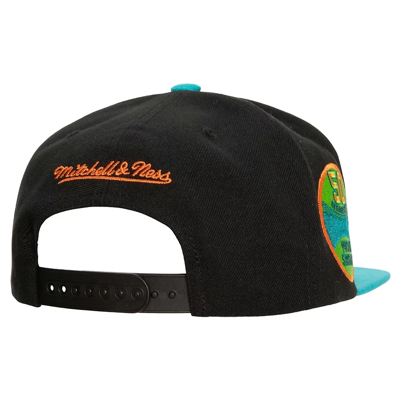 Mitchell  Ness Teal New York Yankees Citrus Cooler Snapback Hat