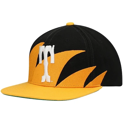 Mitchell  Ness Tennessee /Black Tennessee Volunteers Sharktooth Snapback Hat