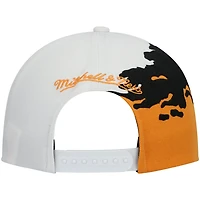 Mitchell  Ness Tennessee /White Tennessee Volunteers Paintbrush Snapback Hat