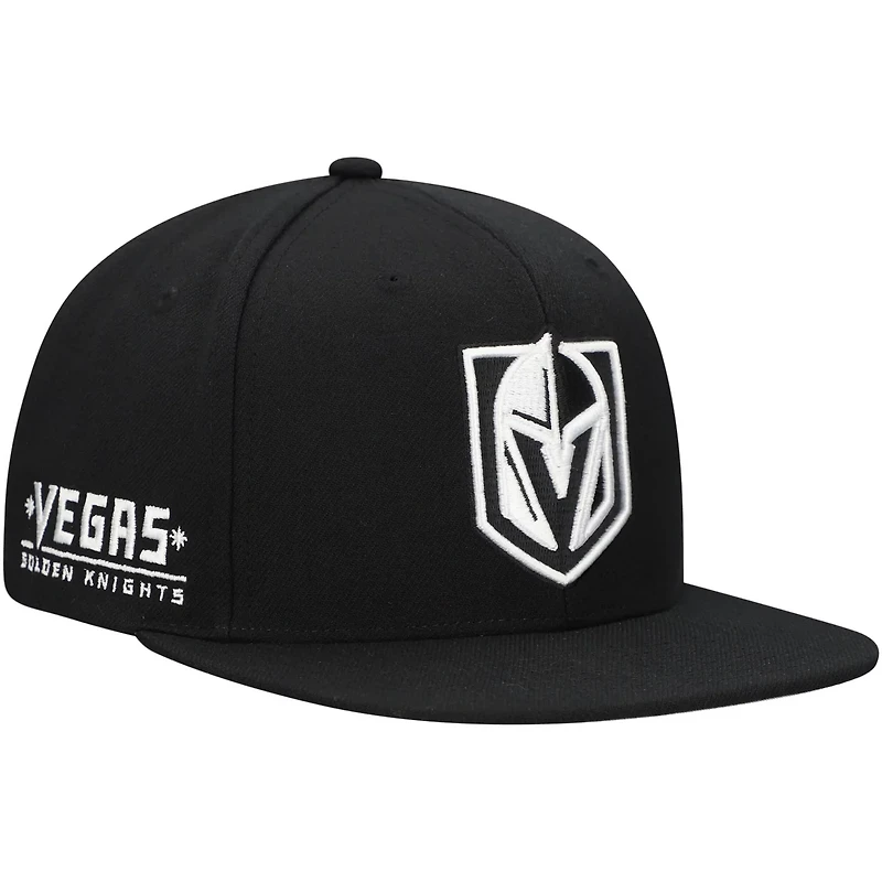 Mitchell  Ness Vegas Golden Knights Team Snapback Hat