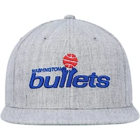 Mitchell  Ness Washington Bullets Hardwood Classics 20 Snapback Hat