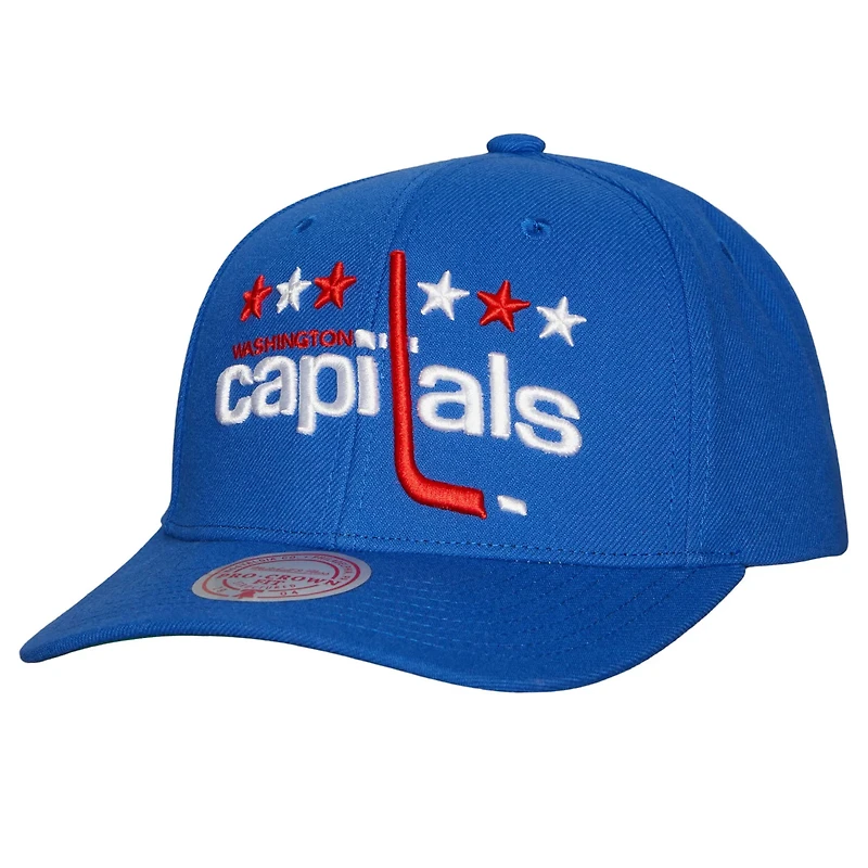Mitchell  Ness Washington Capitals Team Ground Pro Adjustable Hat
