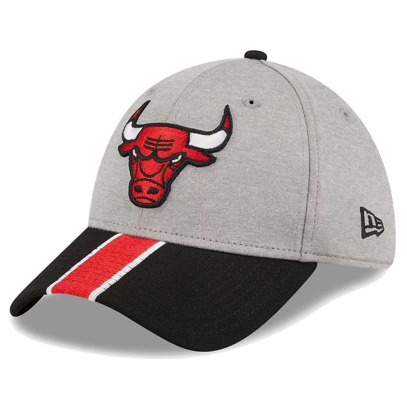 New Era / Chicago Bulls Striped 39THIRTY Flex Hat