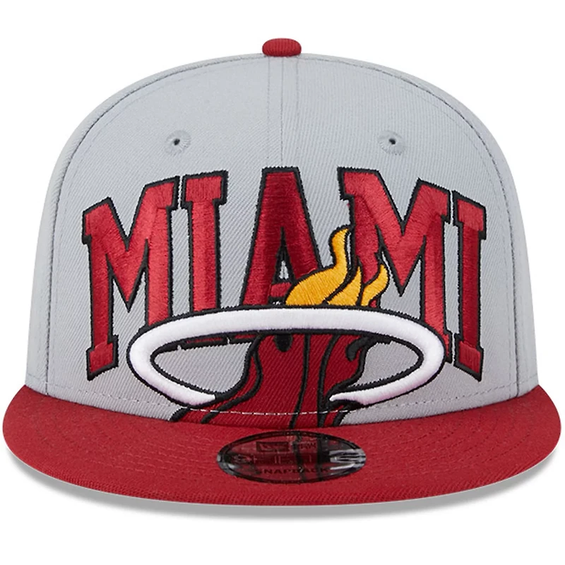 New Era / Miami Heat Tip-Off Two-Tone 9FIFTY Snapback Hat