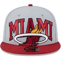 New Era / Miami Heat Tip-Off Two-Tone 9FIFTY Snapback Hat