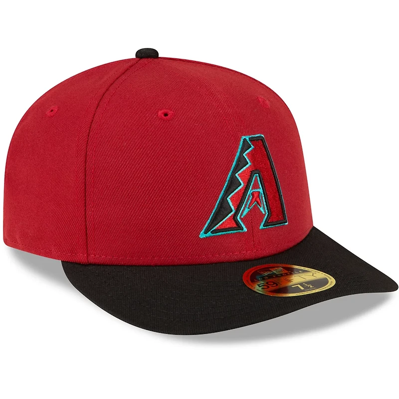 New Era /Black Arizona Diamondbacks Home Authentic Collection On-Field Low Profile 59FIFTY Fitted Hat