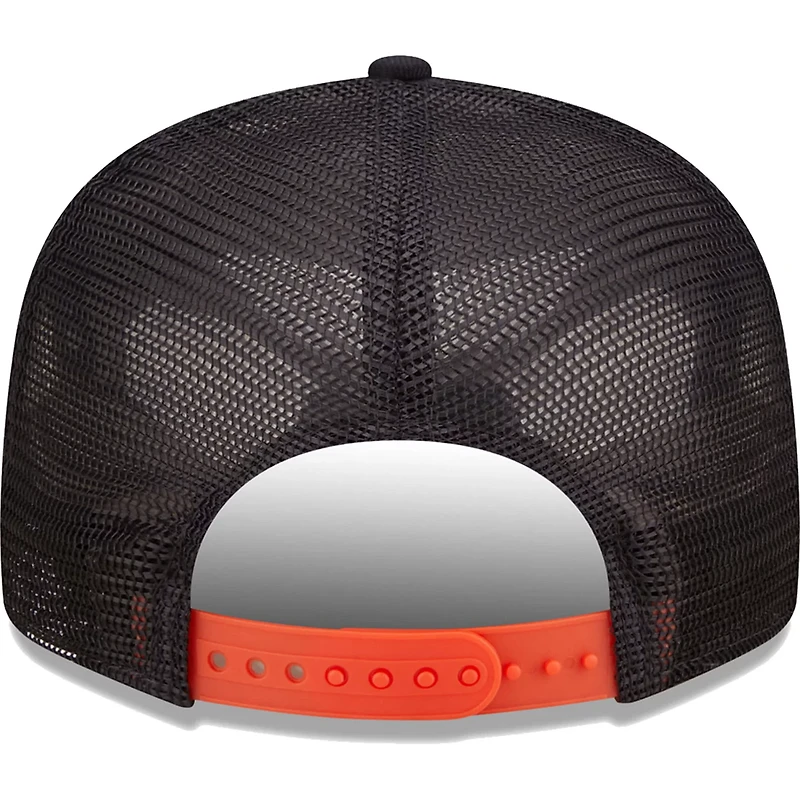 New Era /Black Detroit Tigers Patriot Trucker 9FIFTY Snapback Hat