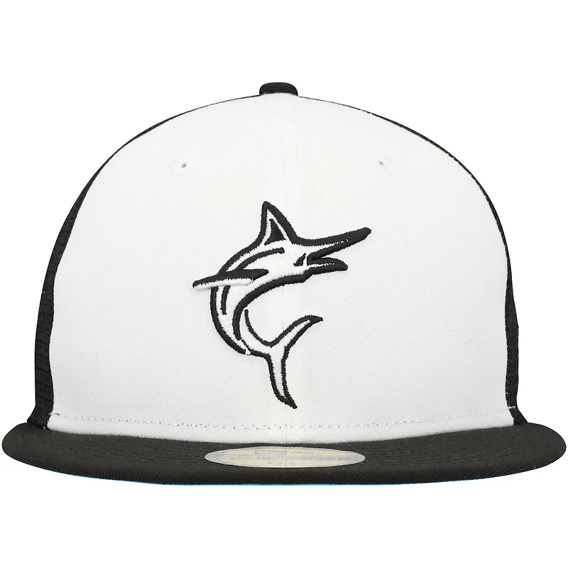 New Era /Black Miami Marlins 2023 On-Field Batting Practice 59FIFTY Fitted Hat