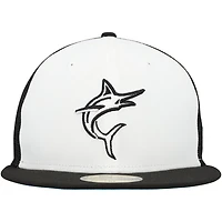 New Era /Black Miami Marlins 2023 On-Field Batting Practice 59FIFTY Fitted Hat