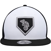 New Era /Black Oakland Athletics 2022 Clubhouse Trucker 9FIFTY Snapback Hat