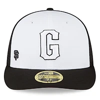 New Era /Black San Francisco Giants 2023 On-Field Batting Practice Low Profile 59FIFTY Fitted Hat