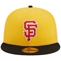 New Era /Black San Francisco Giants Grilled 59FIFTY Fitted Hat
