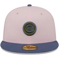 New Era /Blue Chicago Cubs Olive Undervisor 59FIFTY Fitted Hat