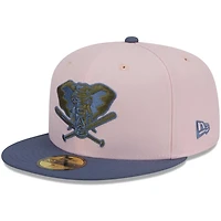 New Era /Blue Oakland Athletics Olive Undervisor 59FIFTY Fitted Hat