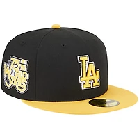 New Era /Gold Los Angeles Dodgers 59FIFTY Fitted Hat