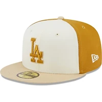 New Era /Gold Los Angeles Dodgers Chrome Anniversary 59FIFTY Fitted Hat