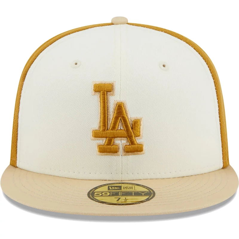 New Era /Gold Los Angeles Dodgers Chrome Anniversary 59FIFTY Fitted Hat