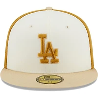 New Era /Gold Los Angeles Dodgers Chrome Anniversary 59FIFTY Fitted Hat