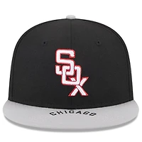 New Era /Gray Chicago White Sox On Deck 59FIFTY Fitted Hat