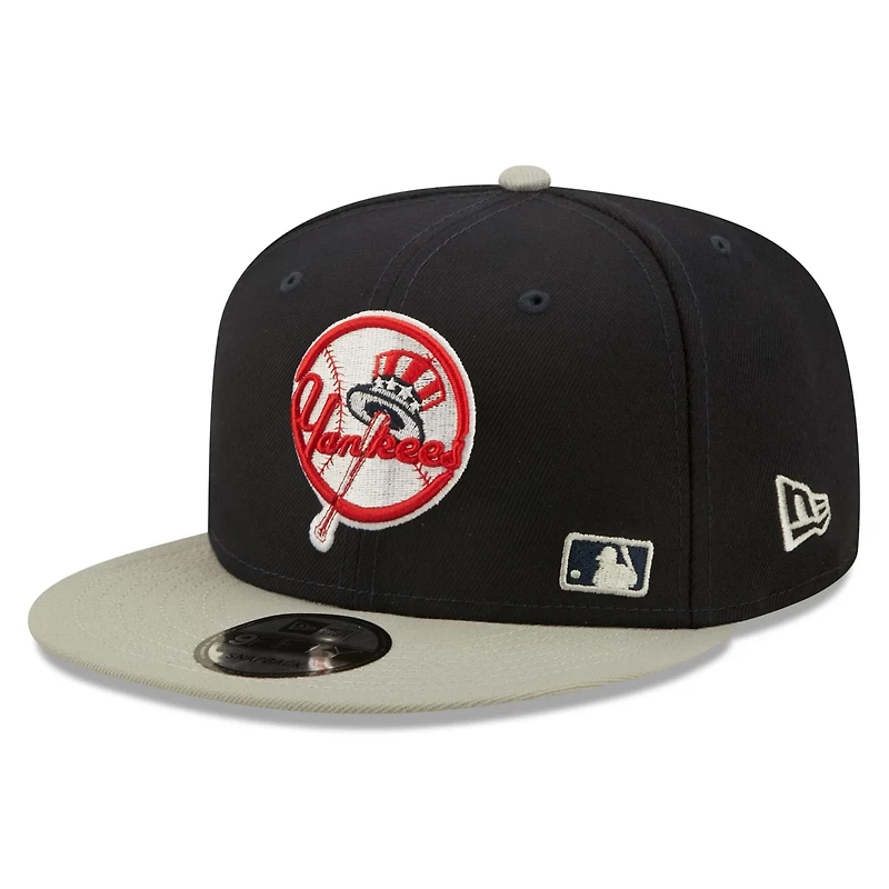 New Era /Gray New York Yankees Flawless 9FIFTY Snapback Hat